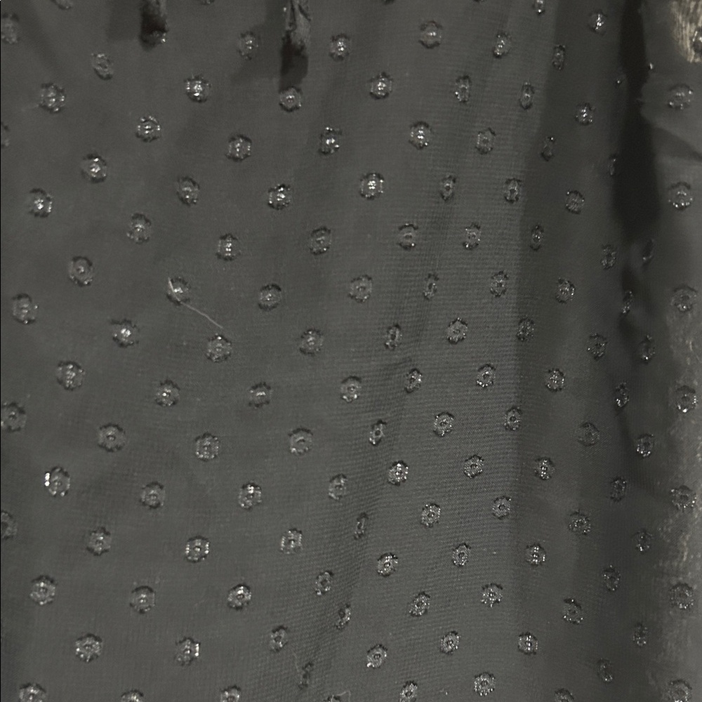 Medina Elegant Black Sheer Ruffle Blouse - Picture 8 of 12